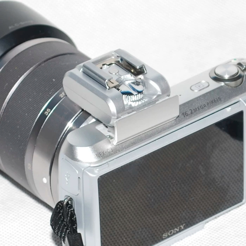 Hot Shoe Adapter - Adaptador de disparador de flash Speedlite
