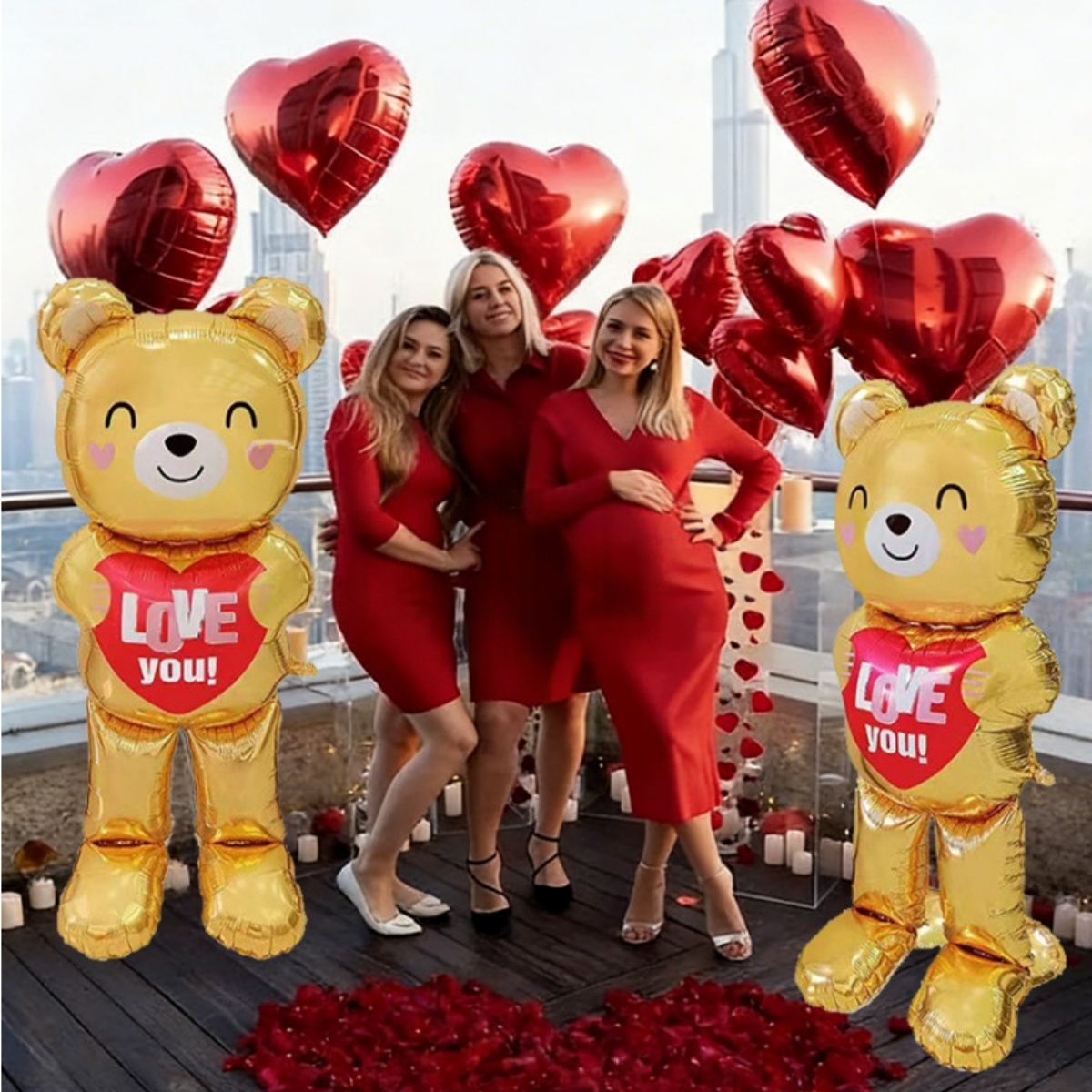 Photography Of The Day - Globo grande de oso de corazón