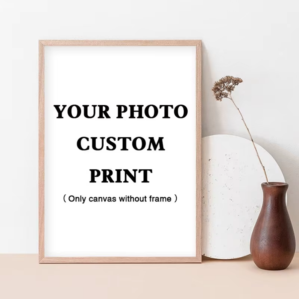 Photograph Lyrics - Impresiones en lienzo personalizadas, foto personalizada,