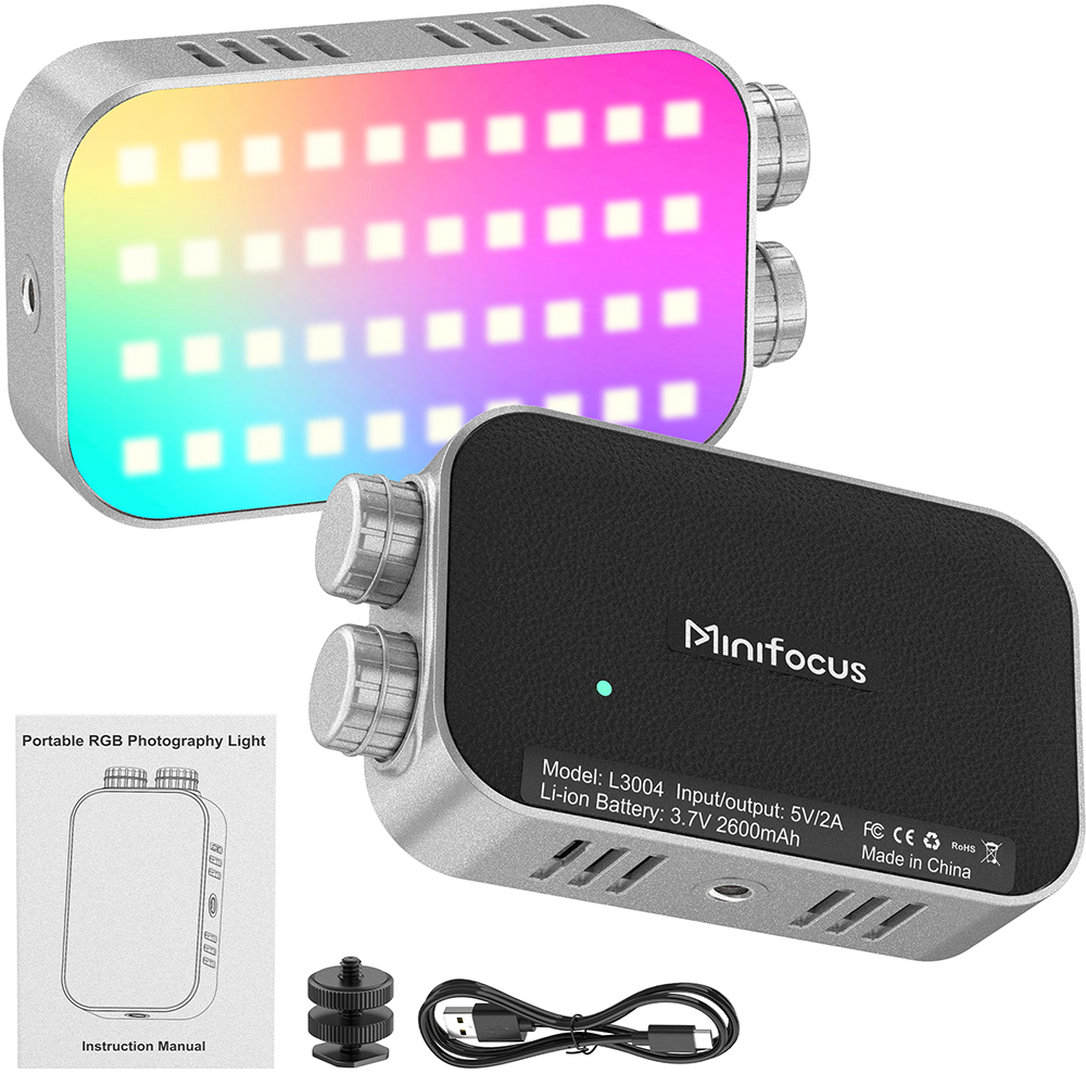 Photography Umbrella Lights - Luz de relleno RGB portátil Pocket