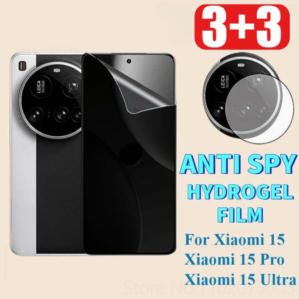 Photography Kit Xiaomi 15 Ultra - [3 + 3]3 piezas de película