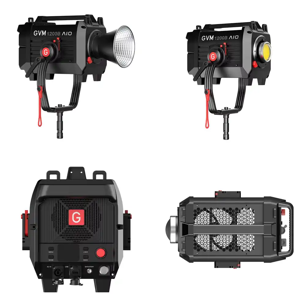 Photography Video - GVM SD1200B AIO 1200W, Luz LED