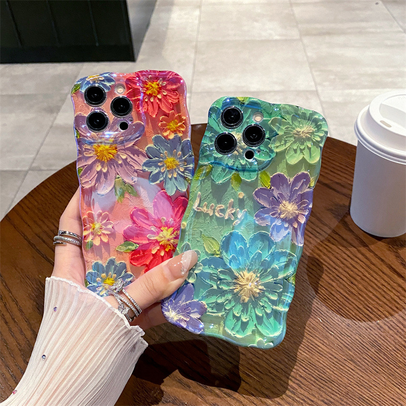 Photography Nature - Funda de teléfono de silicona ondulada
