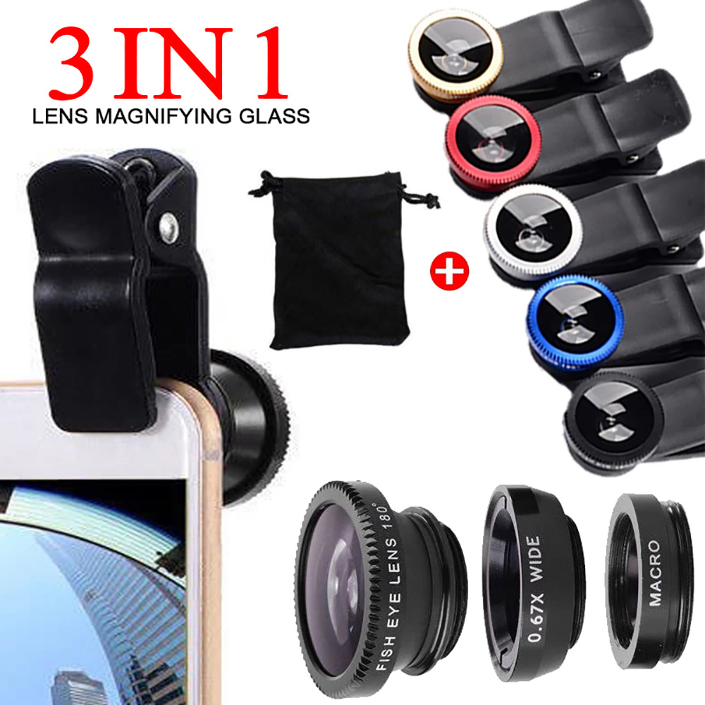 Lente universal 3 en 1 tipo oj - Photography Xiaomi reseña y precio