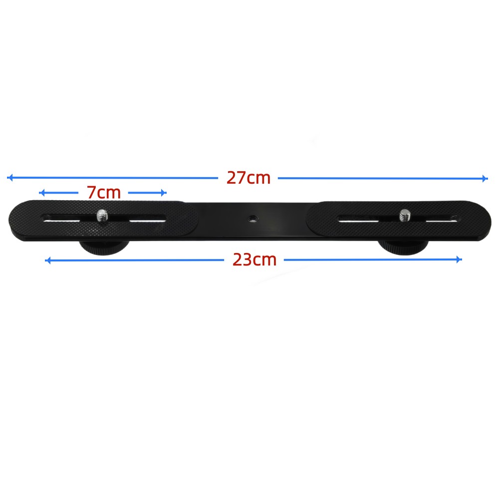 Soporte Doble para Flash con T - Hot Shoe Adapter reseña y precio