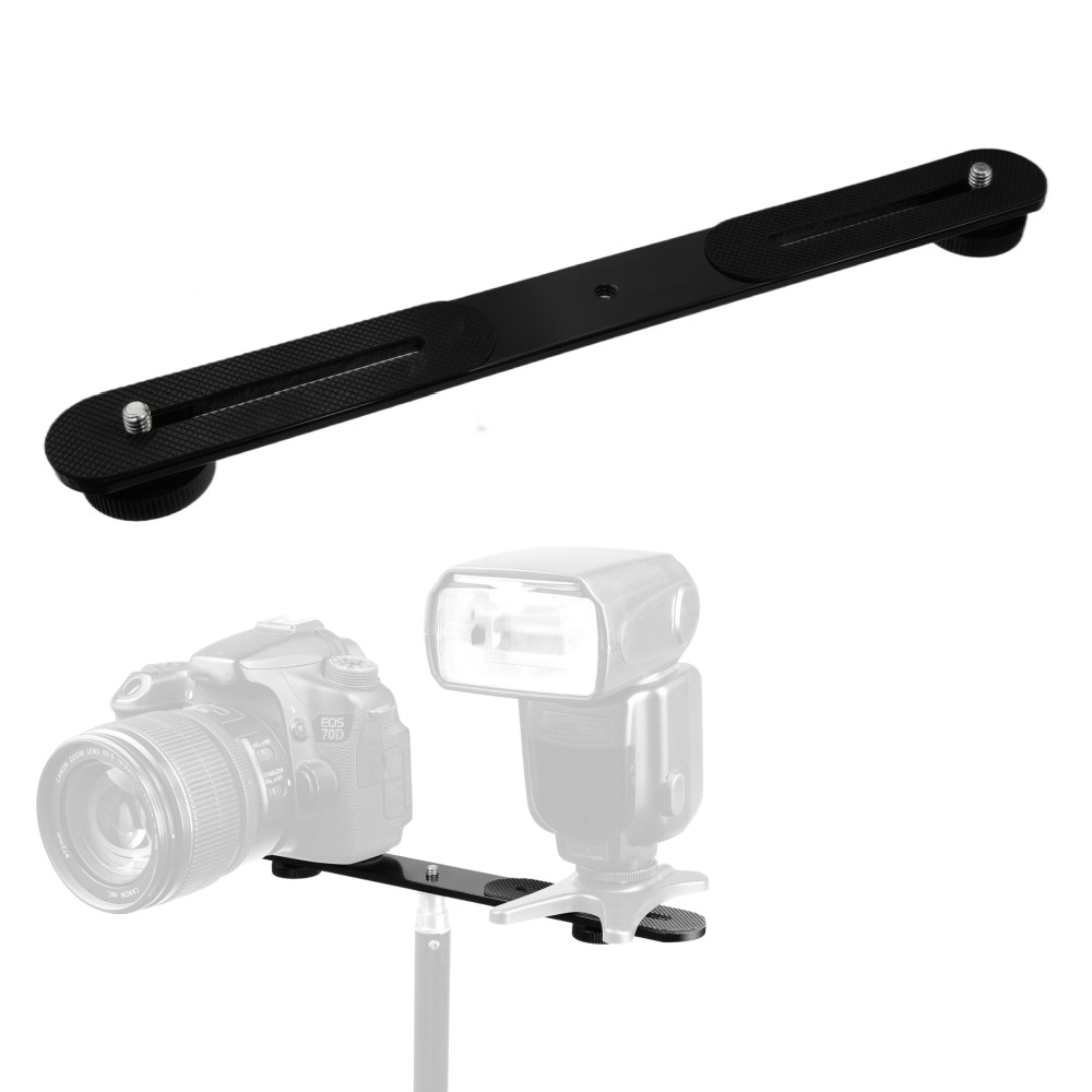 Soporte Doble para Flash con T - Hot Shoe Adapter reseña y precio