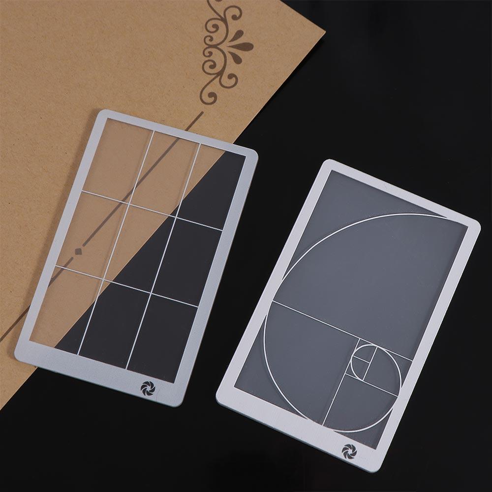 Regla de visor transparente pa - Photography Ratio reseña y precio