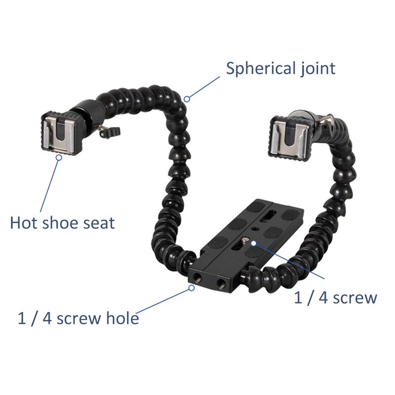 Soporte Flexible de doble braz - Photography Ratio reseña y precio