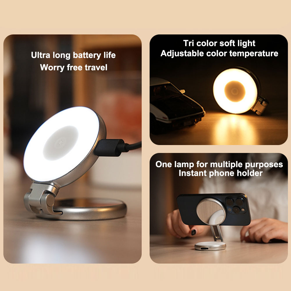 Luz Magnética 3 en 1 para Self - Photography Video reseña y precio