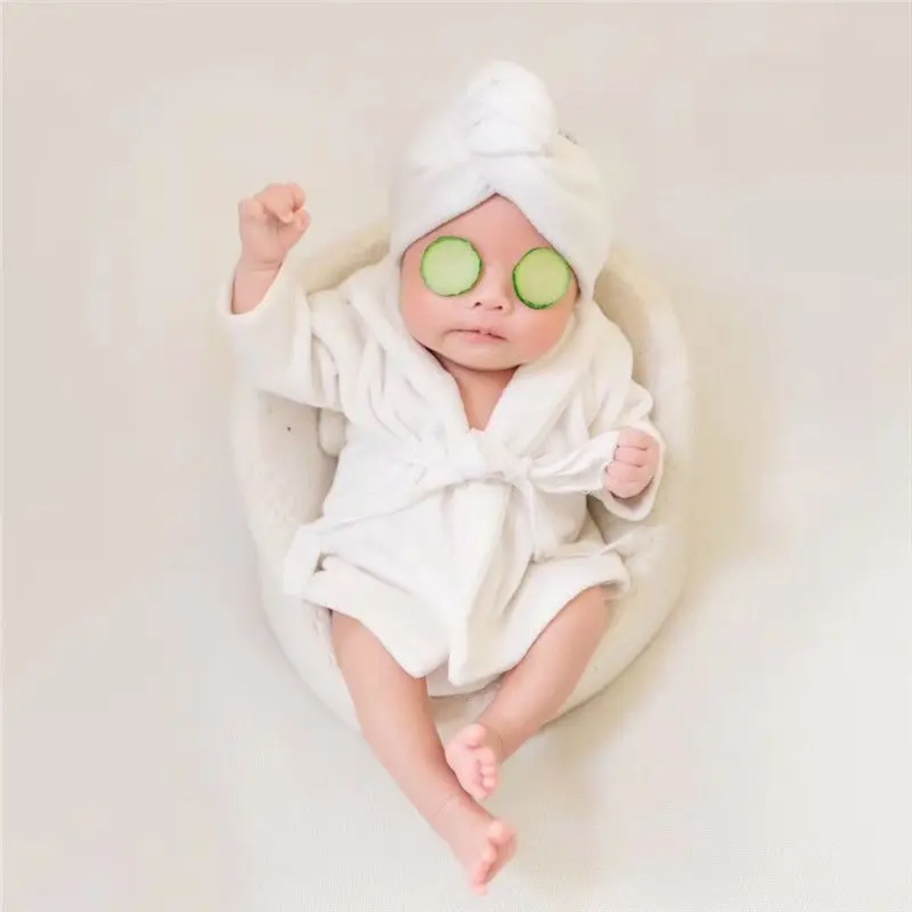 Conjunto de albornoz suave par - Photography Of The Day reseña y precio