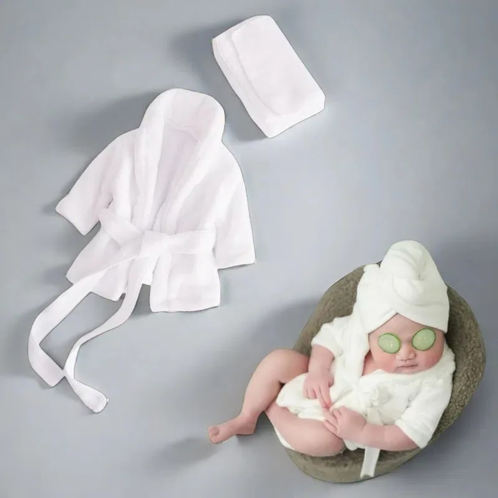 Conjunto de albornoz suave par - Photography Of The Day reseña y precio
