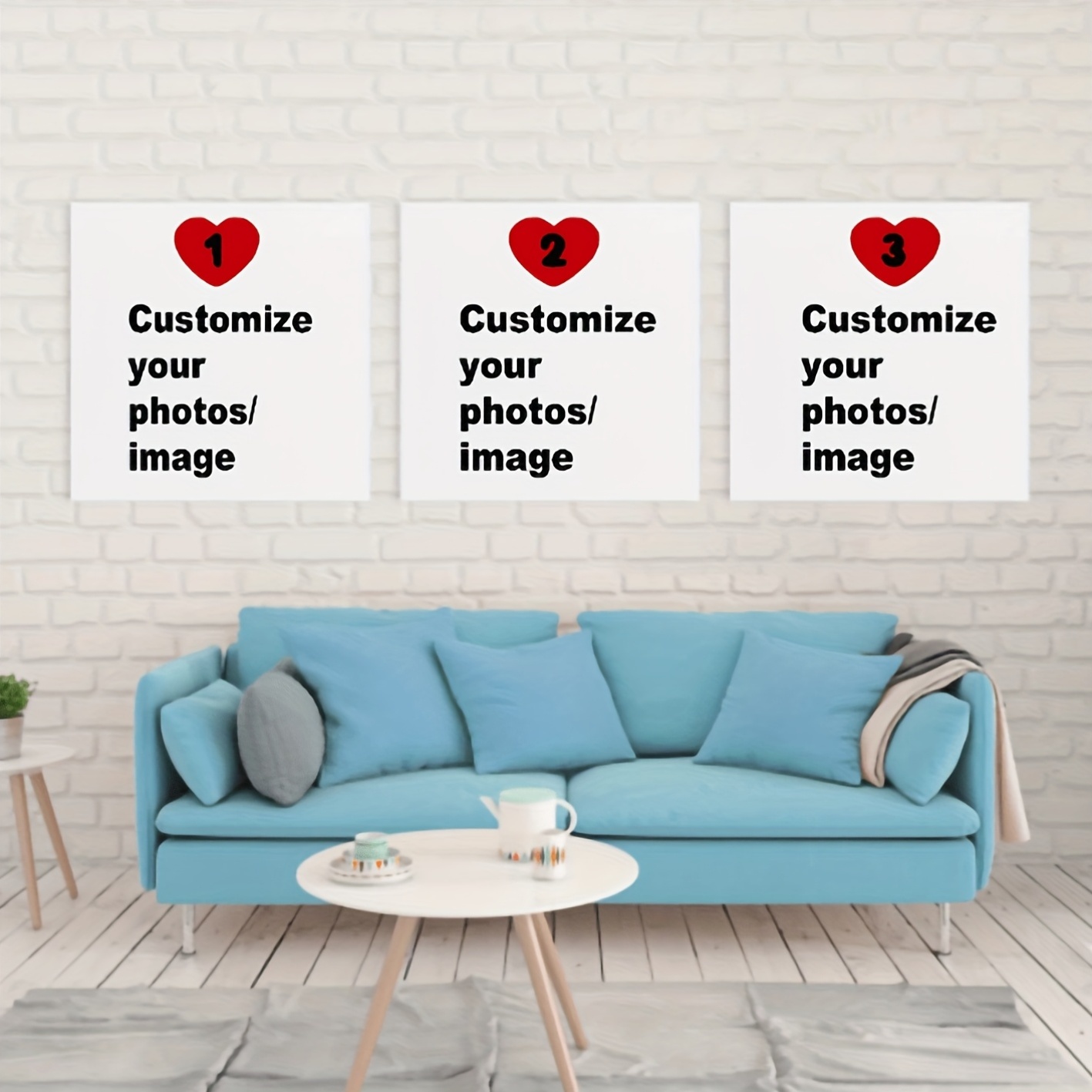 3 unids/set de póster de lienz - Photograph Lyrics reseña y precio